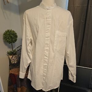 Murano White Casual Button Down Shirt with Relaxed Fit